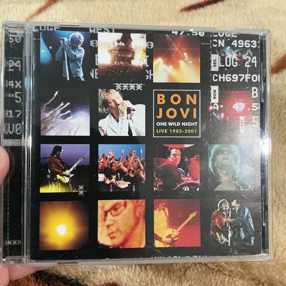 Bon Jovi One Wild Night Live 1985-2001 CD 2001 Island Records Rock